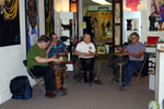 Drumming Circle at Mill Street Gallery