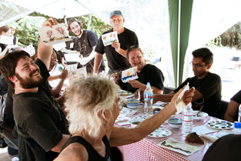 People having fun at IDHHB Workshop